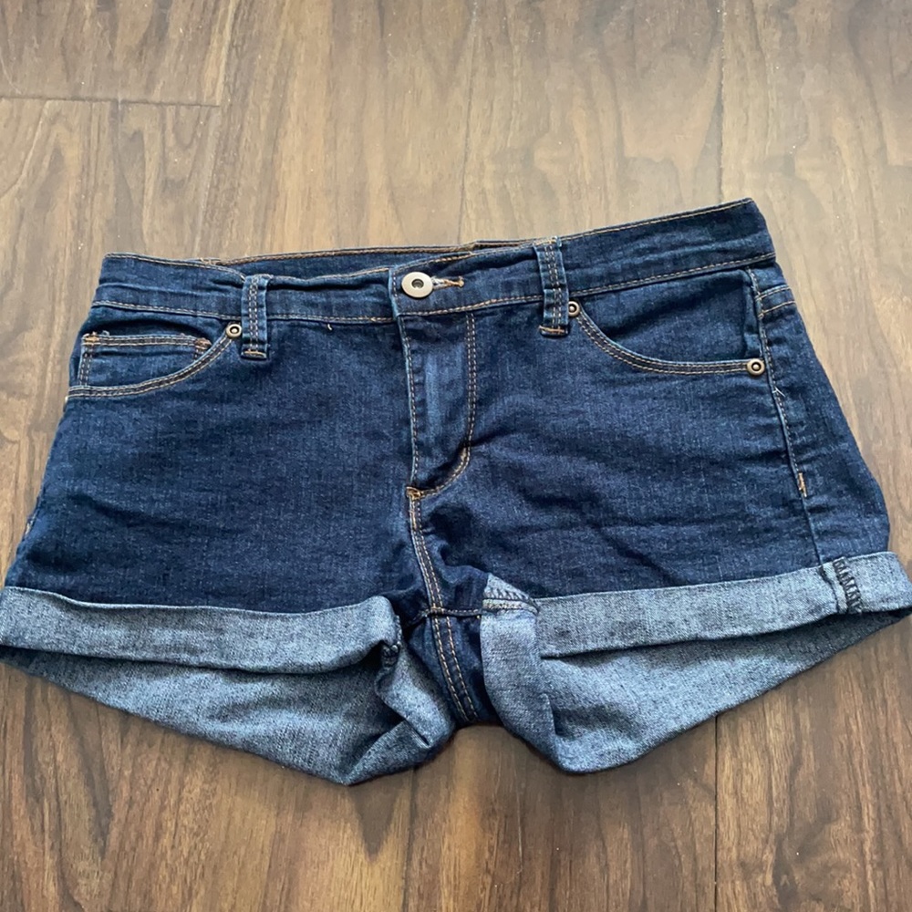 Forever 21 Dark Wash Jean Shorts